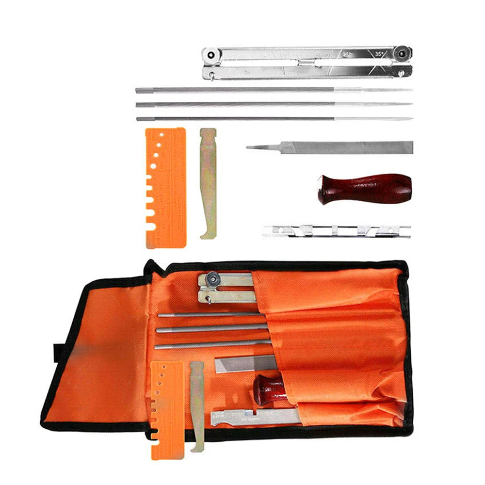 10Pcs Chainsaw Sharpener File Kit 5/32 3/16 7/32 Round Files 6 Inch Flat File Depth Gauge Filing Guide Woodworking Files Tools
10Pcs Chainsaw Sharpener File Kit 5/32 3/16 7/32 Round Files 6 Inch Flat File Depth Gauge Filing Guide Woodworking Files Tools