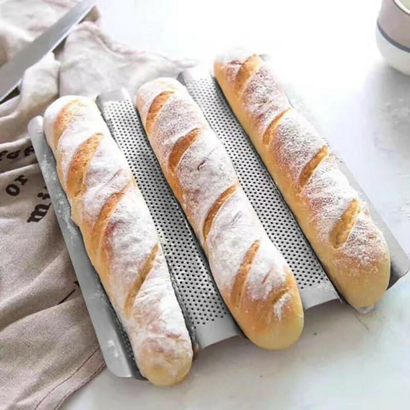 Multi Outdoor Barbecue Carbon Steel Bake Mold Baking Mold Baking Tray Wave French Bread 2/3/4Groove Not Sticky Pastry Tool
Multi Outdoor Barbecue Carbon Steel Bake Mold Baking Mold Baking Tray Wave French Bread 2/3/4Groove Not Sticky Pastry Tool
