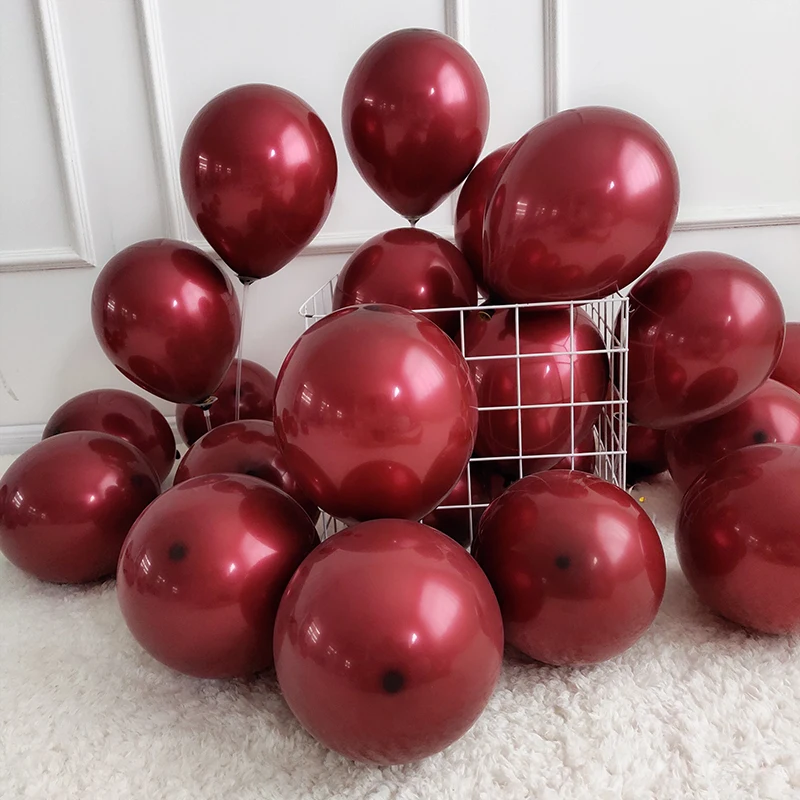 10pcs Double Layer Balloon Glossy Metallic Red Purple Blue Pearl Latex Balloons Chrome Balloons Globos Wedding Party Decoration
10pcs Double Layer Balloon Glossy Metallic Red Purple Blue Pearl Latex Balloons Chrome Balloons Globos Wedding Party Decoration