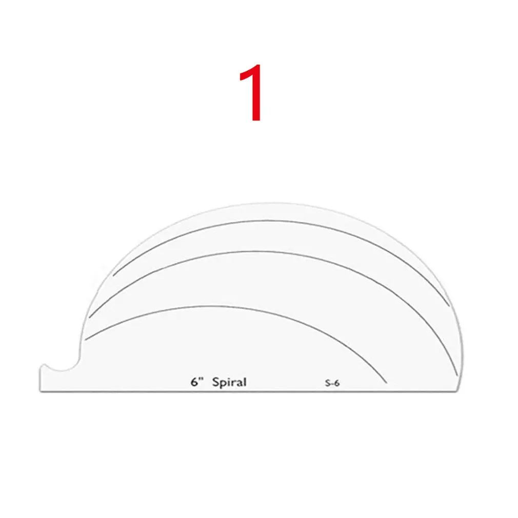 Shaped Acrylic Ruler Sewing Patchwork Ruler Multifunctional DIY Processing Sewing Ruler Template Patchwork Tool
Shaped Acrylic Ruler Sewing Patchwork Ruler Multifunctional DIY Processing Sewing Ruler Template Patchwork Tool