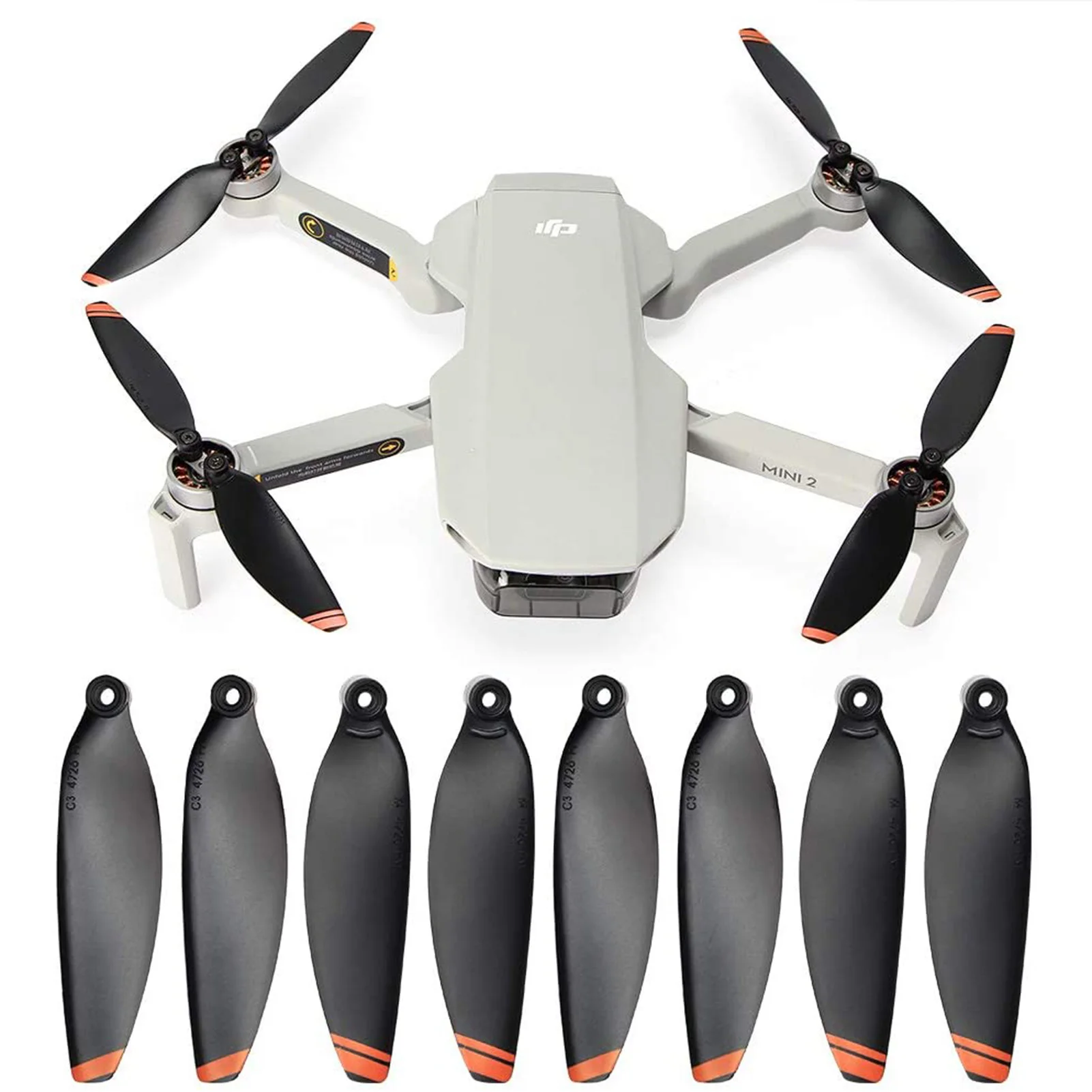 Сменные лопасти пропеллеров для дрона DJI Mavic 2 Pro/Zoom 4726 с низким уровнем шума
Сменные лопасти пропеллеров для дрона DJI Mavic 2 Pro/Zoom 4726 с низким уровнем шума