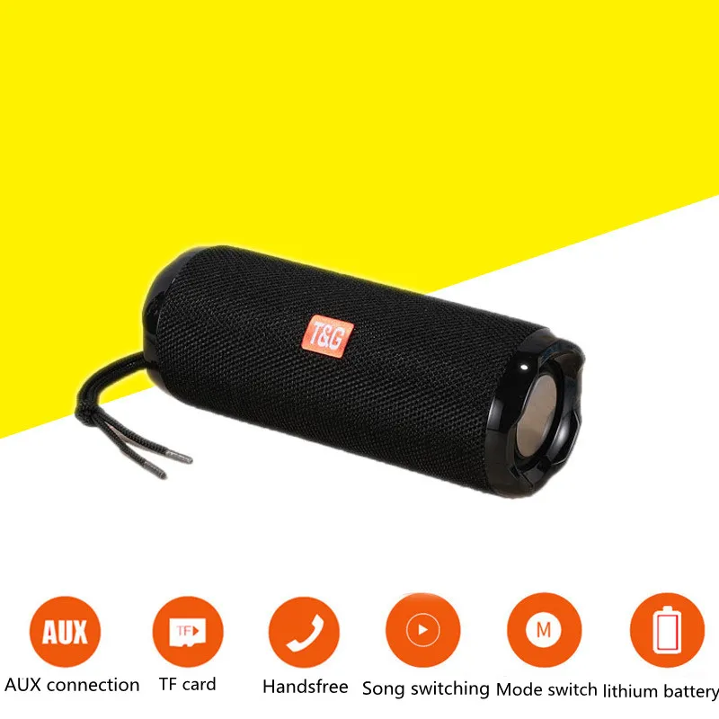 Беспроводная Водонепроницаемая Bluetooth-Колонка TG191, портативный сабвуфер, FM-радио, аудиовход AUX, воспроизведение TF-карты
Беспроводная Водонепроницаемая Bluetooth-Колонка TG191, портативный сабвуфер, FM-радио, аудиовход AUX, воспроизведение TF-карты