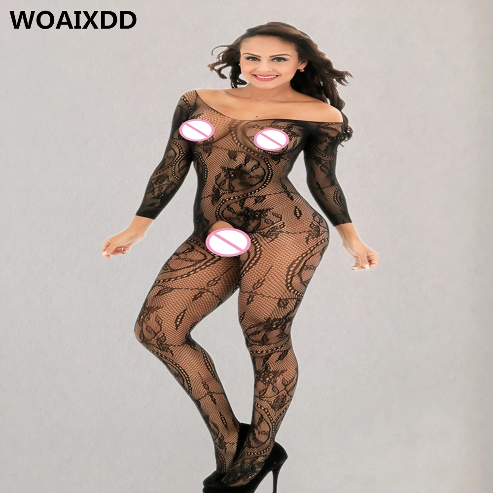 Sexy Lingerie Plus Size Hollow Special Use Sexy Clothing Underwear Exotic Apparel Jumpsuit Full Body Stockings Teddies Bodysuits
Sexy Lingerie Plus Size Hollow Special Use Sexy Clothing Underwear Exotic Apparel Jumpsuit Full Body Stockings Teddies Bodysuits
