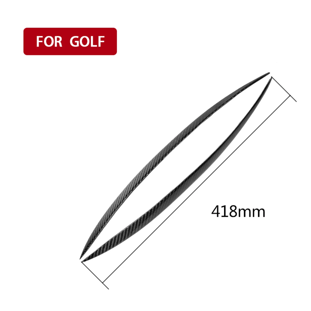 1 Pair Automobile Headlights Eyebrow Eyelids Car Carbon Fiber Stickers Trim Cover for Volkswagen Golf 7 MK7 GTI GTD 2014-2016
1 Pair Automobile Headlights Eyebrow Eyelids Car Carbon Fiber Stickers Trim Cover for Volkswagen Golf 7 MK7 GTI GTD 2014-2016