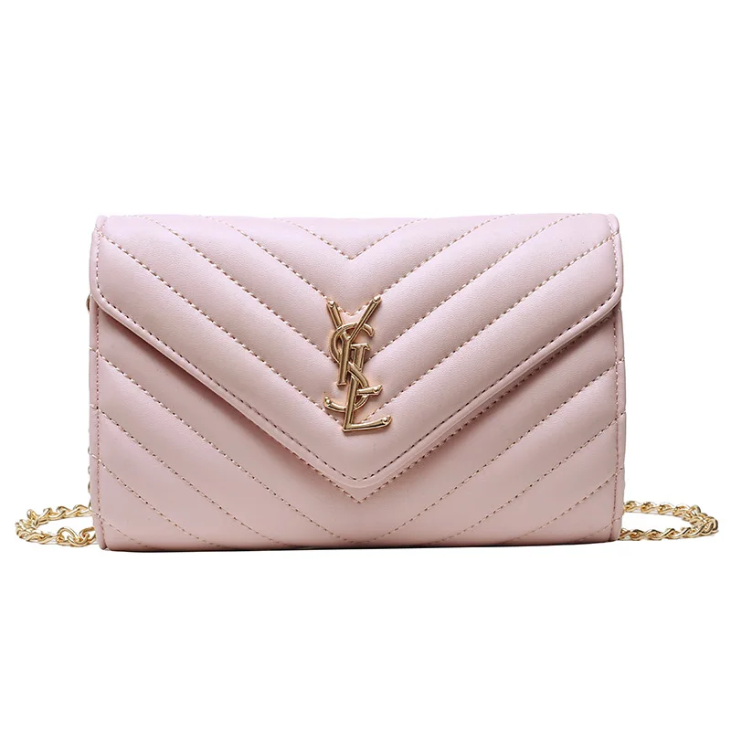 New Chain Bag Women's Fashion Western Messenger Bag Elegant Rhombus Mini Bag
New Chain Bag Women's Fashion Western Messenger Bag Elegant Rhombus Mini Bag
