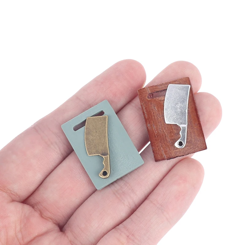 1:12 Dollhouse Miniatures Chopping Board Knife Kitchen Set Model Mini Metal Accessories For Doll House Decor
1:12 Dollhouse Miniatures Chopping Board Knife Kitchen Set Model Mini Metal Accessories For Doll House Decor