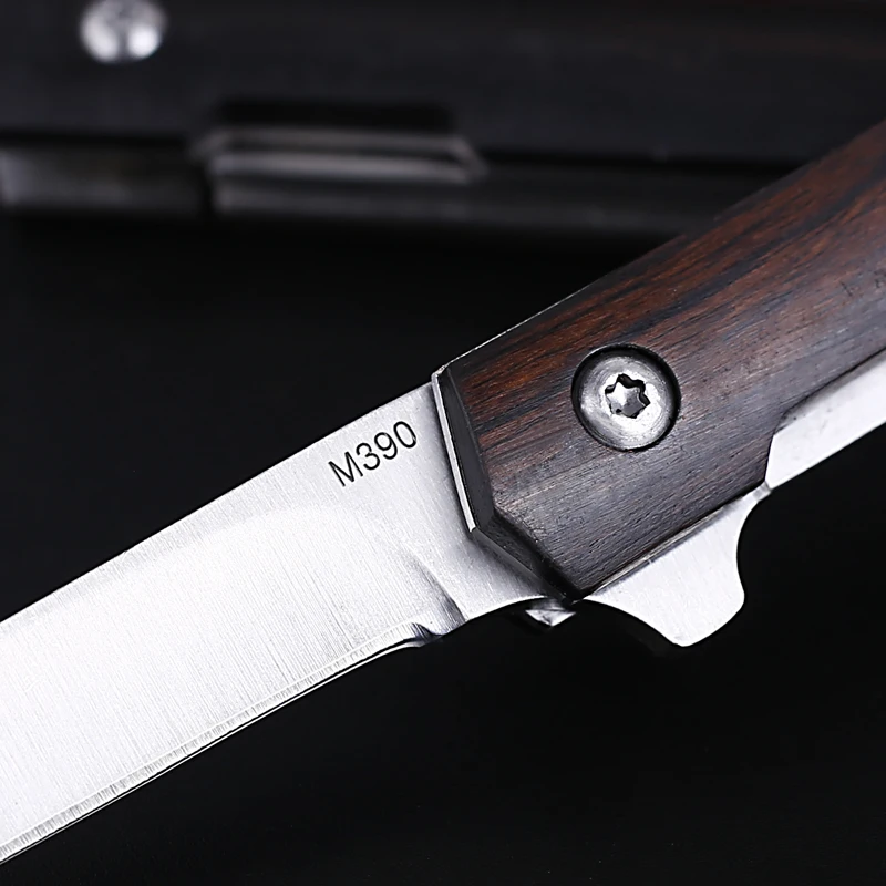 M390 Flipper Fold Knife Blade Drop Point Rescue 58HRC Handle Knives Outdoor Camping Hunting Knife Cutting Fruit Knives
M390 Flipper Fold Knife Blade Drop Point Rescue 58HRC Handle Knives Outdoor Camping Hunting Knife Cutting Fruit Knives