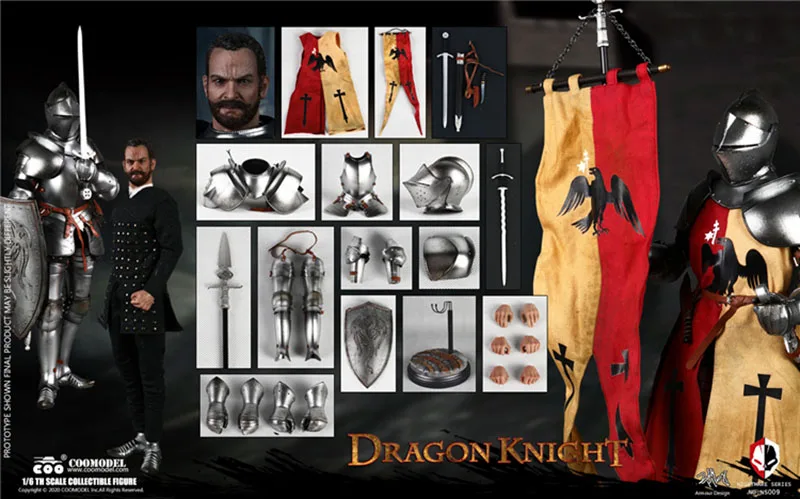 COOMODEL NS009 In Stock 1/6 Scale Dragon Knight Nightmare Series Diecast Alloy Clothes 12'' Action Figure Model for Fans
COOMODEL NS009 In Stock 1/6 Scale Dragon Knight Nightmare Series Diecast Alloy Clothes 12'' Action Figure Model for Fans