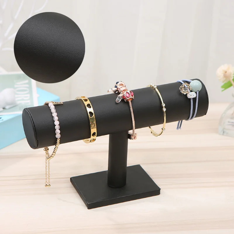 Portable velvet /PU leather strap bangle holder stand display necklace bracelet jewelry watch organizer T-bar rack Jewelry shelf
Portable velvet /PU leather strap bangle holder stand display necklace bracelet jewelry watch organizer T-bar rack Jewelry shelf