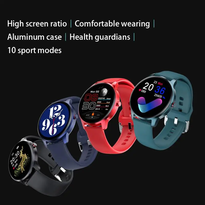 Smart Watch Men TFT Full Touch Fitness Tracker Heart Rate Blood Pressure Smart Clock Women Waterproof Smartwatch For Android IOS
Smart Watch Men TFT Full Touch Fitness Tracker Heart Rate Blood Pressure Smart Clock Women Waterproof Smartwatch For Android IOS