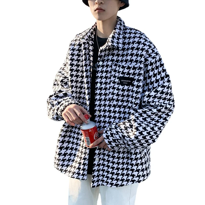 QIWN Autumn Plaid Jacket Retro Workwear Shirt Jacket Men's Loose Jacket Trendy Jacket Men Jacket Windbreaker Jacket
QIWN Autumn Plaid Jacket Retro Workwear Shirt Jacket Men's Loose Jacket Trendy Jacket Men Jacket Windbreaker Jacket