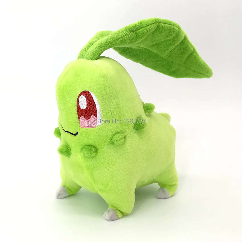Chikorita 18 см плюшевая кукла мягкие игрушки для детей подарки фигурка розничная