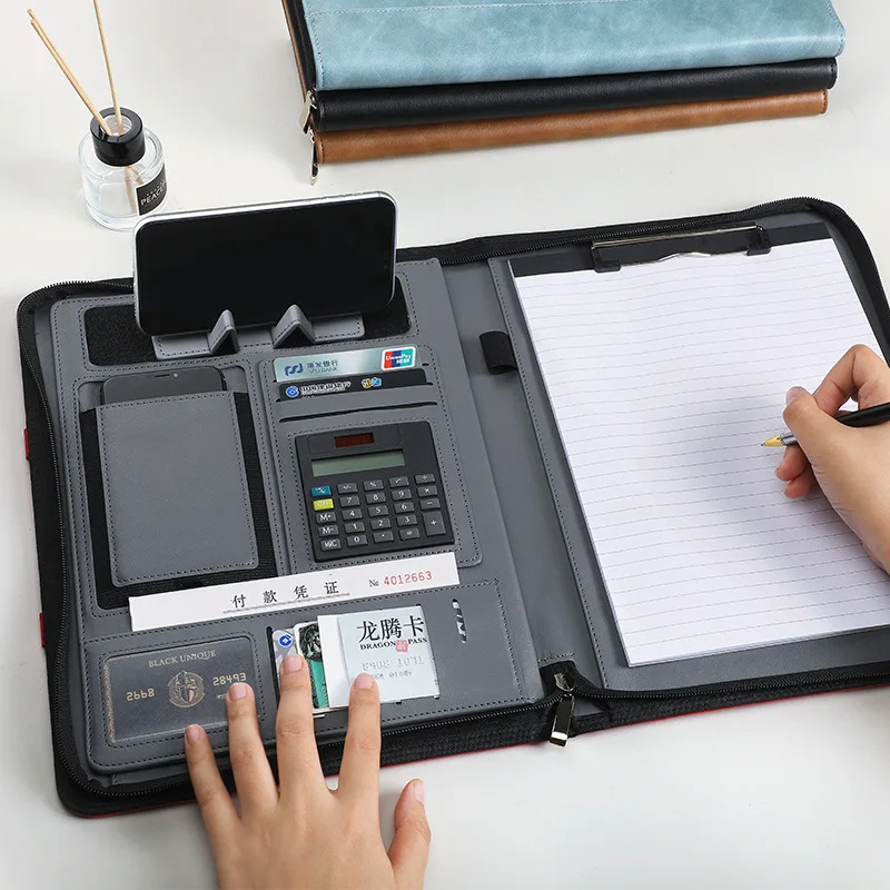 Multifunctional Portable Notebook Waterproof Business Office Supplies Calculator Card Case Stationery Storage Tools Accessories
Multifunctional Portable Notebook Waterproof Business Office Supplies Calculator Card Case Stationery Storage Tools Accessories