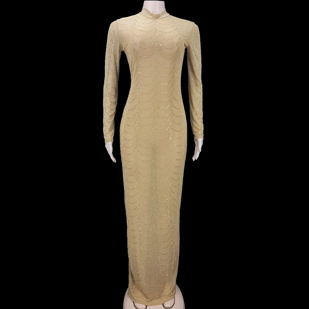 Sparkly Rhinestones Sexy Mesh Transparent Long Dress Women Stretch Evening Birthday Celebrate Prom Party Dress Singer Dress
Sparkly Rhinestones Sexy Mesh Transparent Long Dress Women Stretch Evening Birthday Celebrate Prom Party Dress Singer Dress
