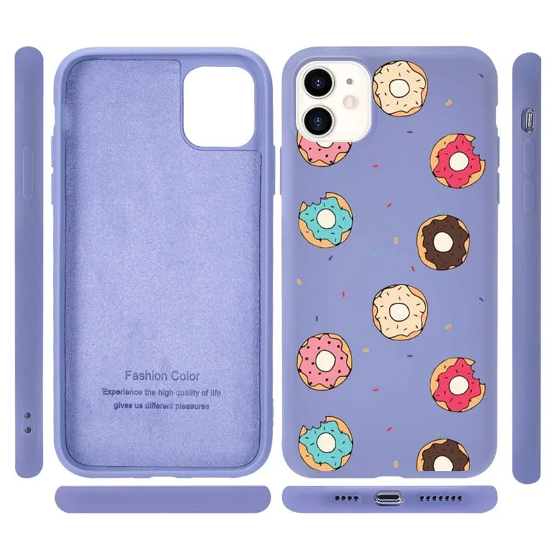 Case for Iphone 12 Mini Pro Max Cute Foods Pattern Silicone Cover for Apple Iphone 11 Pro Max X XS Max XR 7 8 Plus SE 2020
Case for Iphone 12 Mini Pro Max Cute Foods Pattern Silicone Cover for Apple Iphone 11 Pro Max X XS Max XR 7 8 Plus SE 2020