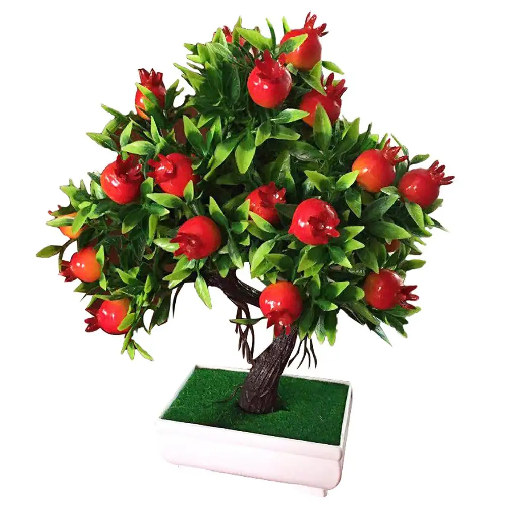 Potted Artificial Tree Fruit Plant Bonsai Small Tree Pot Plants Bonsai Stage For Garden Hotel Wedding Party Decoration Decor
Potted Artificial Tree Fruit Plant Bonsai Small Tree Pot Plants Bonsai Stage For Garden Hotel Wedding Party Decoration Decor