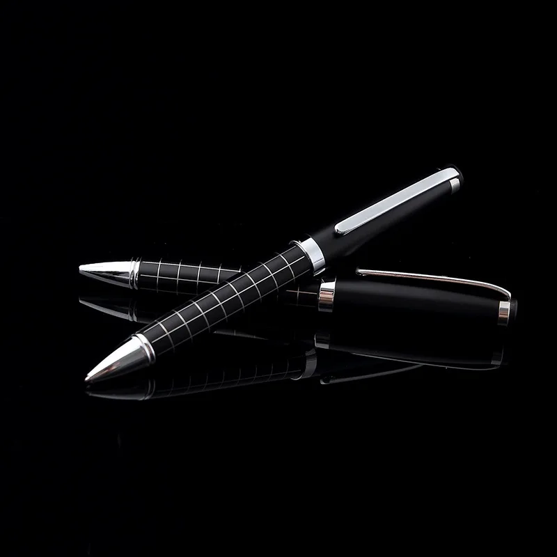 Metal gaos core rotating mesh ball pen commercial advertising gifts in the oil pen 
Metal gaos core rotating mesh ball pen commercial advertising gifts in the oil pen