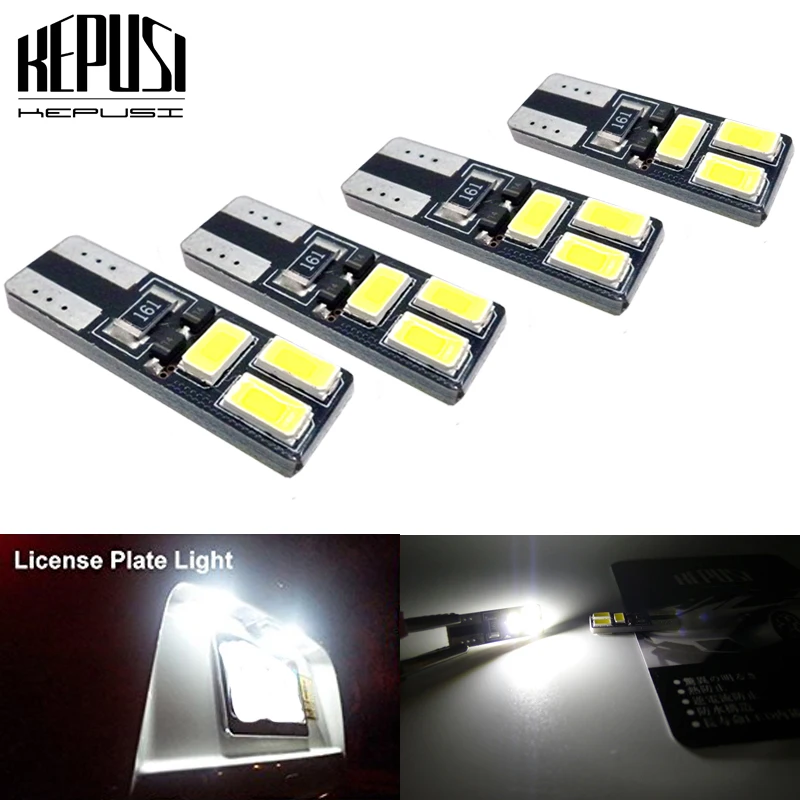 4x T10 Led Canbus W5W Led Bulbs 168 194 Car Interior Lights Signal Lamp Dome Reading License Plate Light Auto 12V White
4x T10 Led Canbus W5W Led Bulbs 168 194 Car Interior Lights Signal Lamp Dome Reading License Plate Light Auto 12V White