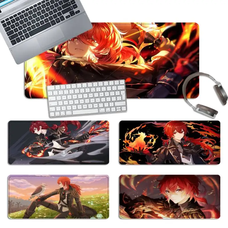 Luxury Diluc genshin impact Gaming Mouse Pad Laptop PC Computer Mause Pad Desk Mat For Big Gaming Mouse Mat For Overwatch/CS GO
Luxury Diluc genshin impact Gaming Mouse Pad Laptop PC Computer Mause Pad Desk Mat For Big Gaming Mouse Mat For Overwatch/CS GO