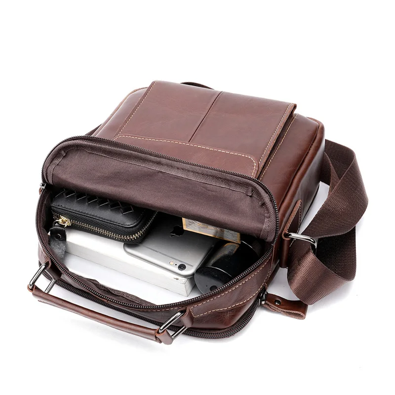 Men small Bag Genuine Leather Crossbody Male Small Man Flap Fashion Shoulder Bags Men's Travel New Handbags
Men small Bag Genuine Leather Crossbody Male Small Man Flap Fashion Shoulder Bags Men's Travel New Handbags