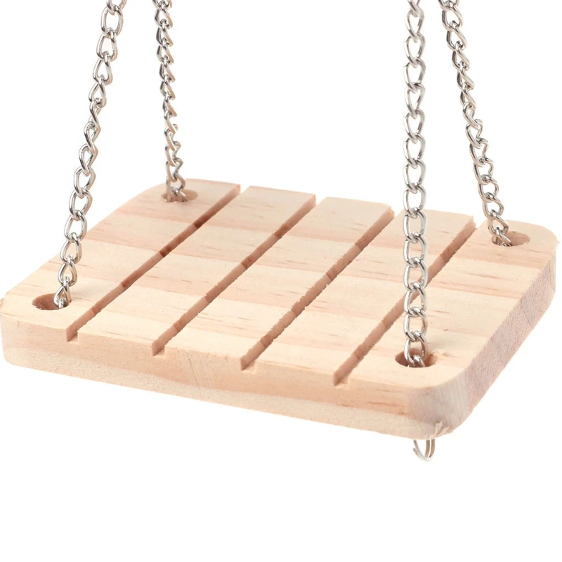 WSND Pet Hamster Toys Wooden Swing Seesaw Rat Mouse Harness Parrot Hanging Suspension
WSND Pet Hamster Toys Wooden Swing Seesaw Rat Mouse Harness Parrot Hanging Suspension