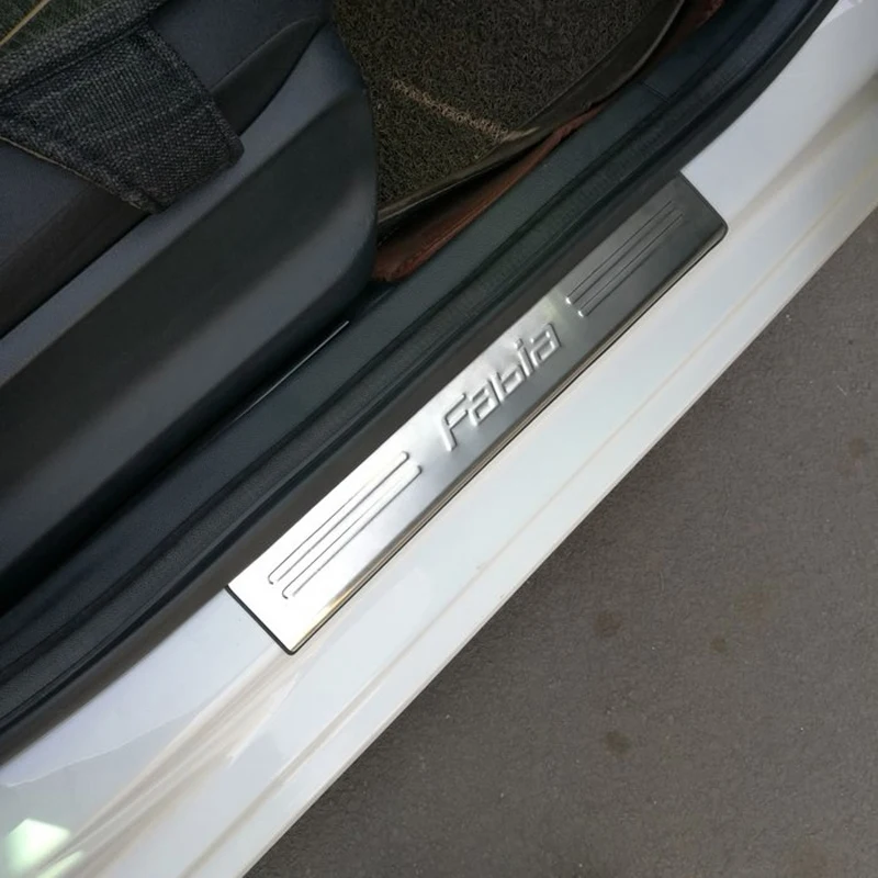 AOSRRUN Free shipping Special Stainless Steel scuff plate Door Sill car accessories For Skoda Fabia 2008-2016 MK2 MK3
AOSRRUN Free shipping Special Stainless Steel scuff plate Door Sill car accessories For Skoda Fabia 2008-2016 MK2 MK3