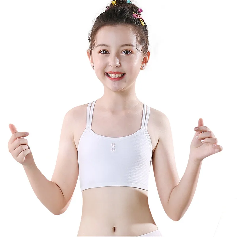 Underwear female student development period girl bra bra strap cotton comfortable and breathable tube top 10 to 16 year old girl
Underwear female student development period girl bra bra strap cotton comfortable and breathable tube top 10 to 16 year old girl