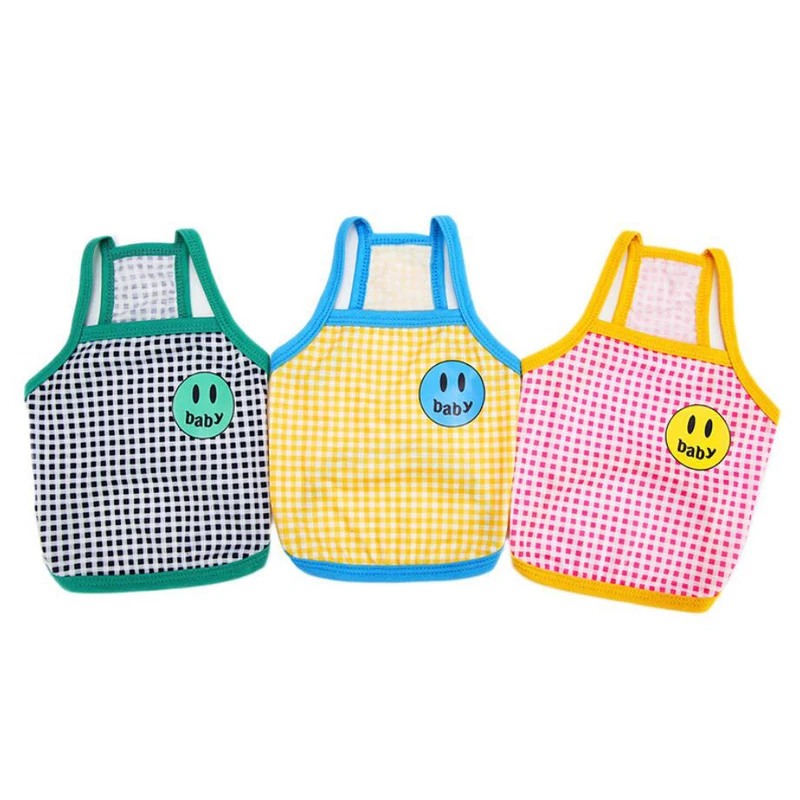 Plaid Dog Crop Tank Tops Sleeveless Puppy Cooling Vest Summer Dog Clothes Top Shirt for Small Medium Dogs Bichon Chihuahua York
Plaid Dog Crop Tank Tops Sleeveless Puppy Cooling Vest Summer Dog Clothes Top Shirt for Small Medium Dogs Bichon Chihuahua York