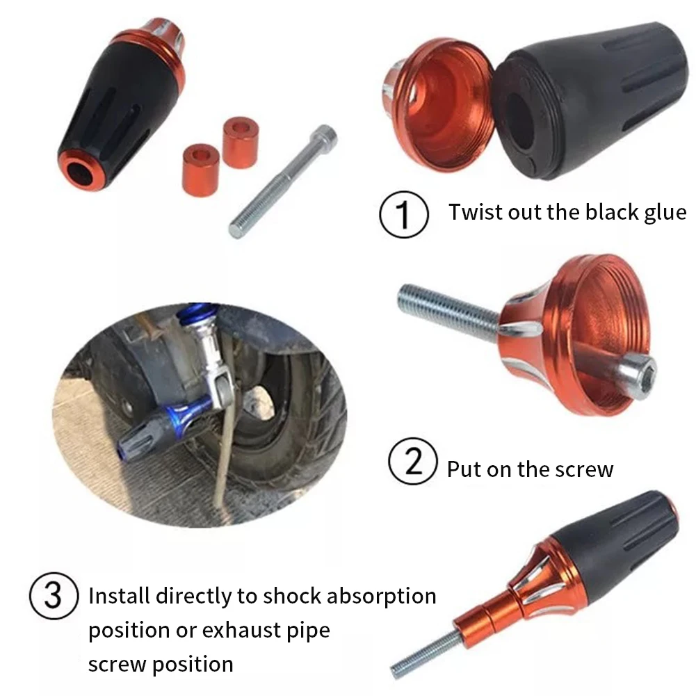 2pcs Falling Protectors Motorcycle Exhaust Metal Anti Crash Durable Screw On Pad Cover Off Road Frame Slider Universal
2pcs Falling Protectors Motorcycle Exhaust Metal Anti Crash Durable Screw On Pad Cover Off Road Frame Slider Universal