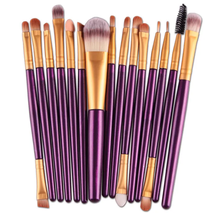 Makeup brushes 15 pcs Eye Shadow Foundation Eyebrow Lip Brush Makeup Brushes Tool PP eyebrow brush a set of brushes for makeup
Makeup brushes 15 pcs Eye Shadow Foundation Eyebrow Lip Brush Makeup Brushes Tool PP eyebrow brush a set of brushes for makeup