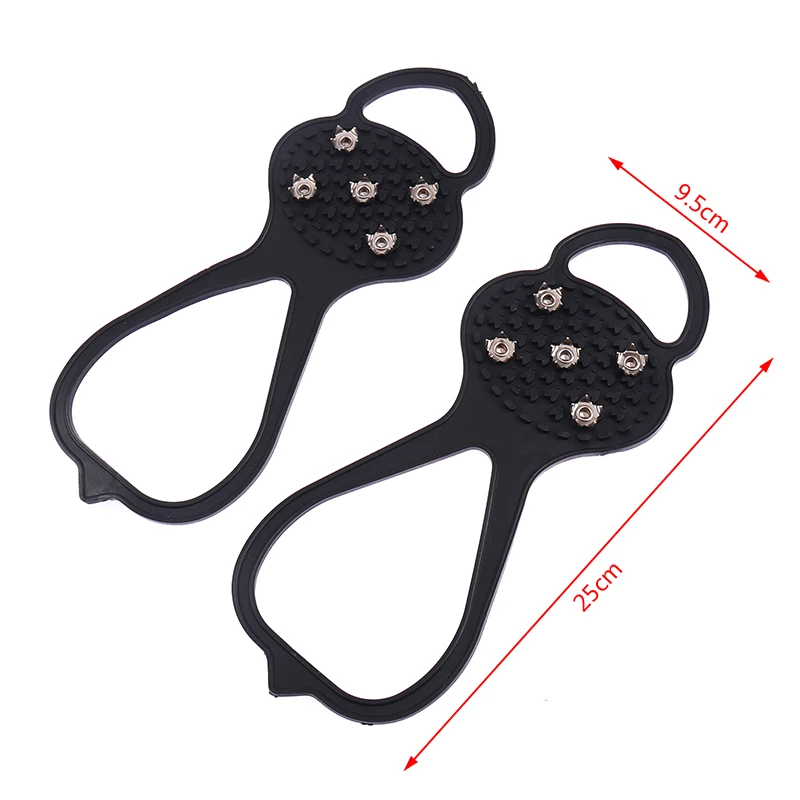 1pair Walking Cleat Ice Gripper Anti Slip Ice Snow Walking Shoe Spike Grip Camping Climb Ice Crampon Ice
1pair Walking Cleat Ice Gripper Anti Slip Ice Snow Walking Shoe Spike Grip Camping Climb Ice Crampon Ice