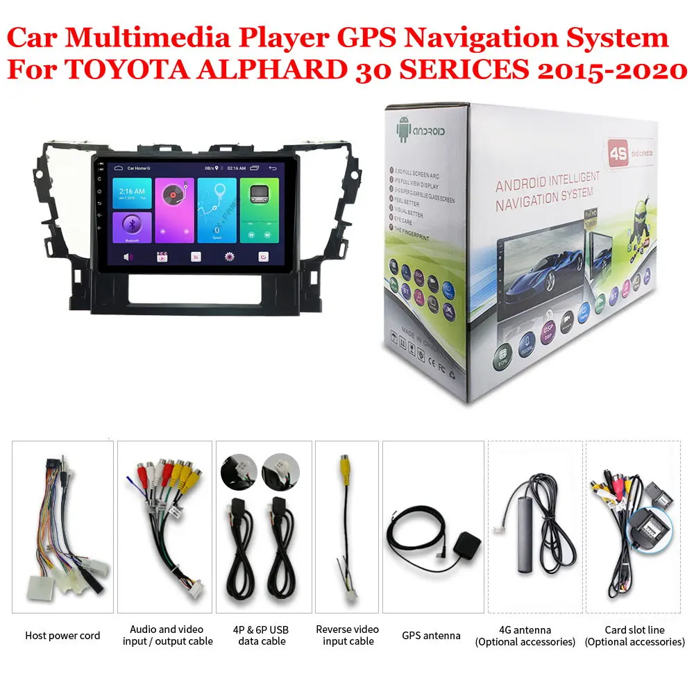 For TOYOTA ALPHARD 30 SERICES 2015-2020 Car Android Multimedia Player Radio 9inch Screen Stereo GPS Navigation System Headunit
For TOYOTA ALPHARD 30 SERICES 2015-2020 Car Android Multimedia Player Radio 9inch Screen Stereo GPS Navigation System Headunit