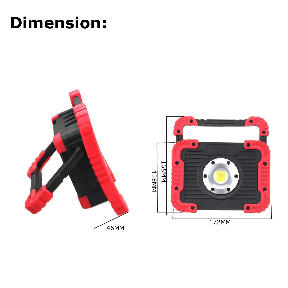 LED Portable Spotlight 2400lm Super Bright COB LED Rechargeable Work Light Rechargeable for Outdoor Camping Lamp Led Flashlight
LED Portable Spotlight 2400lm Super Bright COB LED Rechargeable Work Light Rechargeable for Outdoor Camping Lamp Led Flashlight