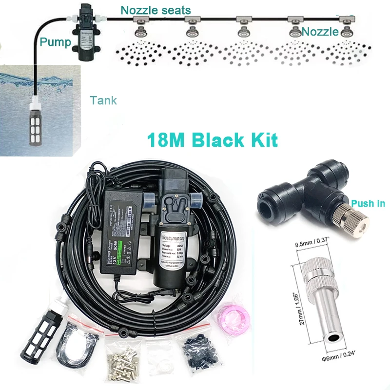 HEMAN Система охлаждения туманом 6-18 м
HEMAN Система охлаждения туманом 6-18 м