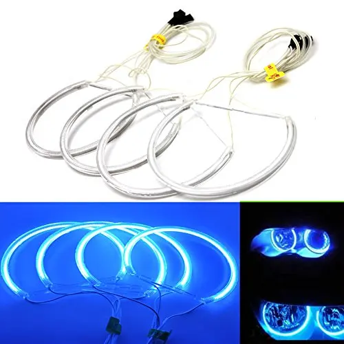 CCFL Angel Eye Halo Ring Blue Light for E46 3 Series Coupe 325i 330ci 2x 131mm 2x146mm
CCFL Angel Eye Halo Ring Blue Light for E46 3 Series Coupe 325i 330ci 2x 131mm 2x146mm