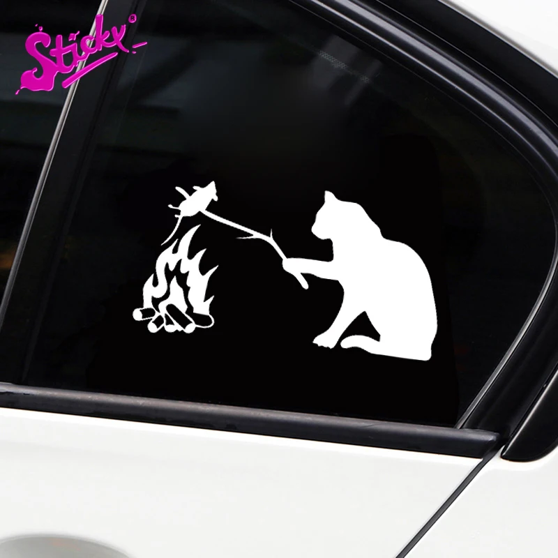 STICKY Funny Roasted Mouse Cat Squint Anime Car Sticker Decal Decor Motorcycle Off-road Laptop Trunk Guitar PVC Vinyl Stickers
STICKY Funny Roasted Mouse Cat Squint Anime Car Sticker Decal Decor Motorcycle Off-road Laptop Trunk Guitar PVC Vinyl Stickers
