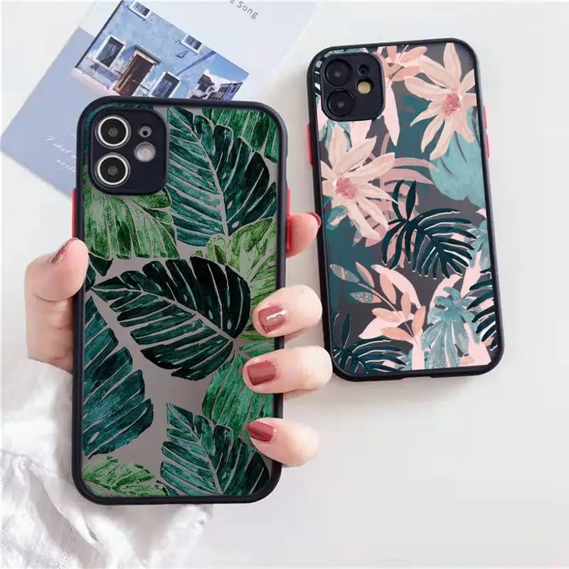 Banana leaf art design Phone Case matte transparent For iphone 7 8 11 12 13 plus mini x xs xr pro max cover
Banana leaf art design Phone Case matte transparent For iphone 7 8 11 12 13 plus mini x xs xr pro max cover
