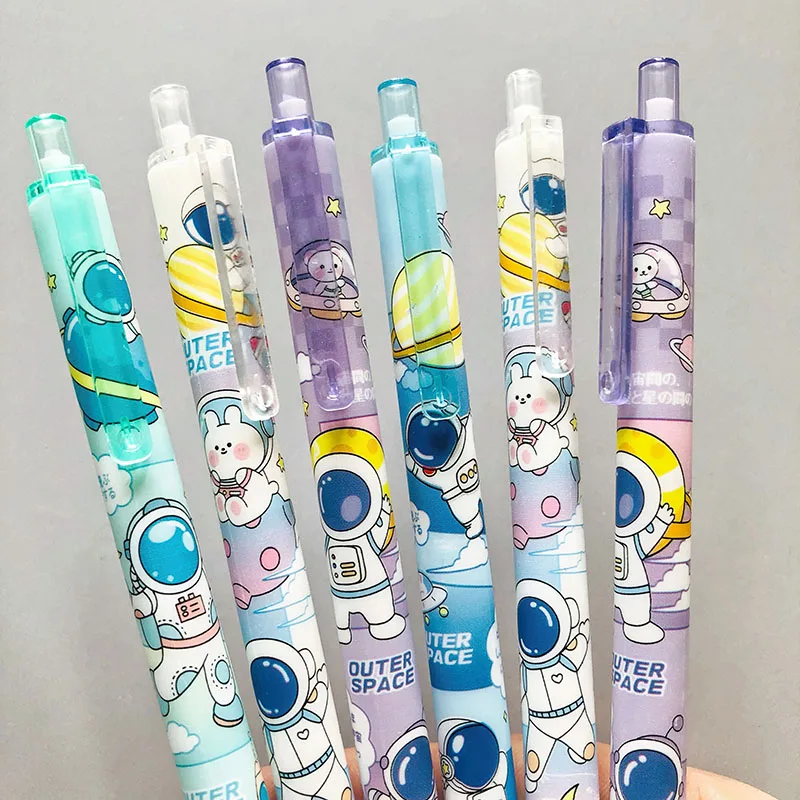 3pcs Kawaii Rabbit Astronaut Press Gel Pen Rollerball pen 0.5mm Black Writing Stationery
3pcs Kawaii Rabbit Astronaut Press Gel Pen Rollerball pen 0.5mm Black Writing Stationery