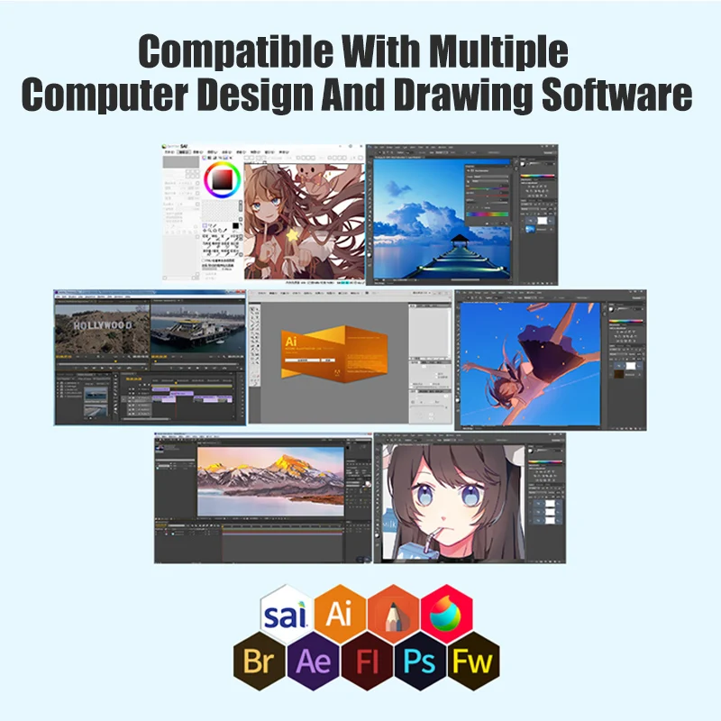 106 inch Professional Graphics Drawing Tablet 8192 Levels Digital Tablet No need charge Pen For Mac os Android Windows
106 inch Professional Graphics Drawing Tablet 8192 Levels Digital Tablet No need charge Pen For Mac os Android Windows