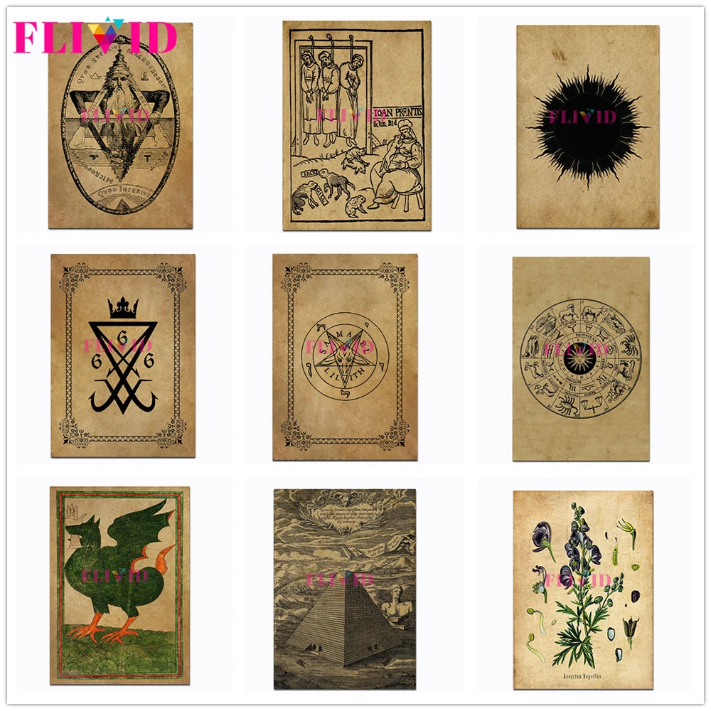 Vintage Faith Wizard Plant Sun God Religion Wall Art Canvas Painting Retro Nordic Poster Wall Pictures For Living Room Unframed
Vintage Faith Wizard Plant Sun God Religion Wall Art Canvas Painting Retro Nordic Poster Wall Pictures For Living Room Unframed