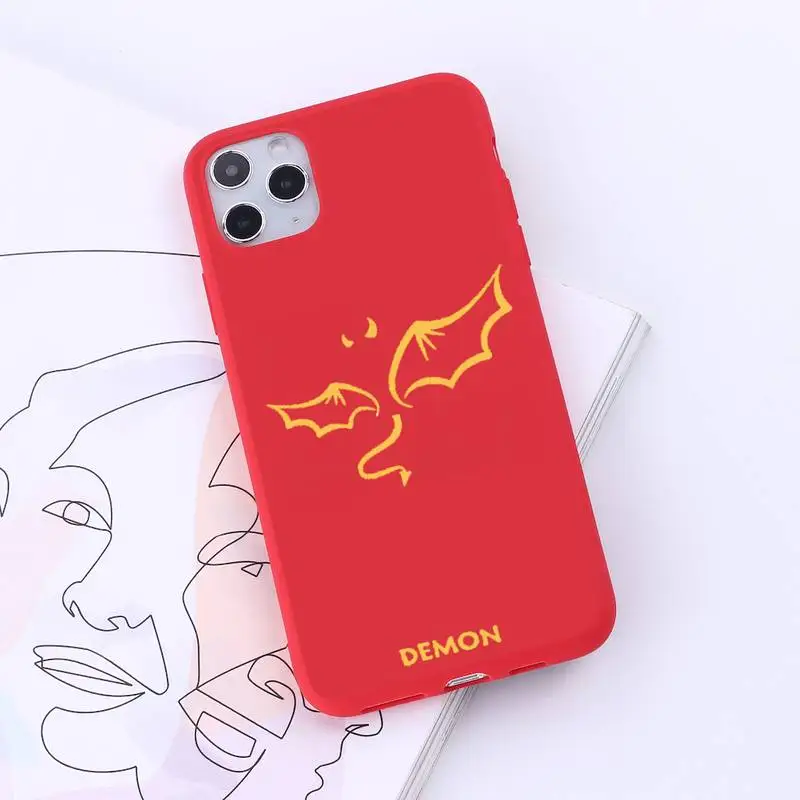 Demon Angel Couple BFF Cartoon Phone Case Red Candy Color for iPhone 6 7 8 11 12 s mini pro X XS XR MAX Plus
Demon Angel Couple BFF Cartoon Phone Case Red Candy Color for iPhone 6 7 8 11 12 s mini pro X XS XR MAX Plus