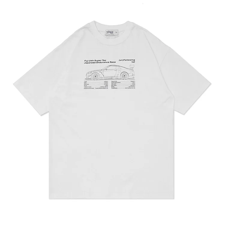 2021 new spring and summer fashion brand pays homage to GTR racing co branded loose Casual Short Sleeve printed lovers T-shirt
2021 new spring and summer fashion brand pays homage to GTR racing co branded loose Casual Short Sleeve printed lovers T-shirt