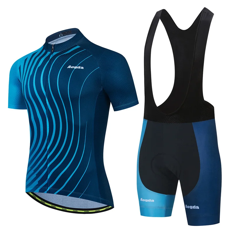 Aogda Men's Cycling Clothing Summer Short Sleeve Bike Jersey And Shorts Breathable Road Bicycle Wear Cycling Set
Aogda Men's Cycling Clothing Summer Short Sleeve Bike Jersey And Shorts Breathable Road Bicycle Wear Cycling Set