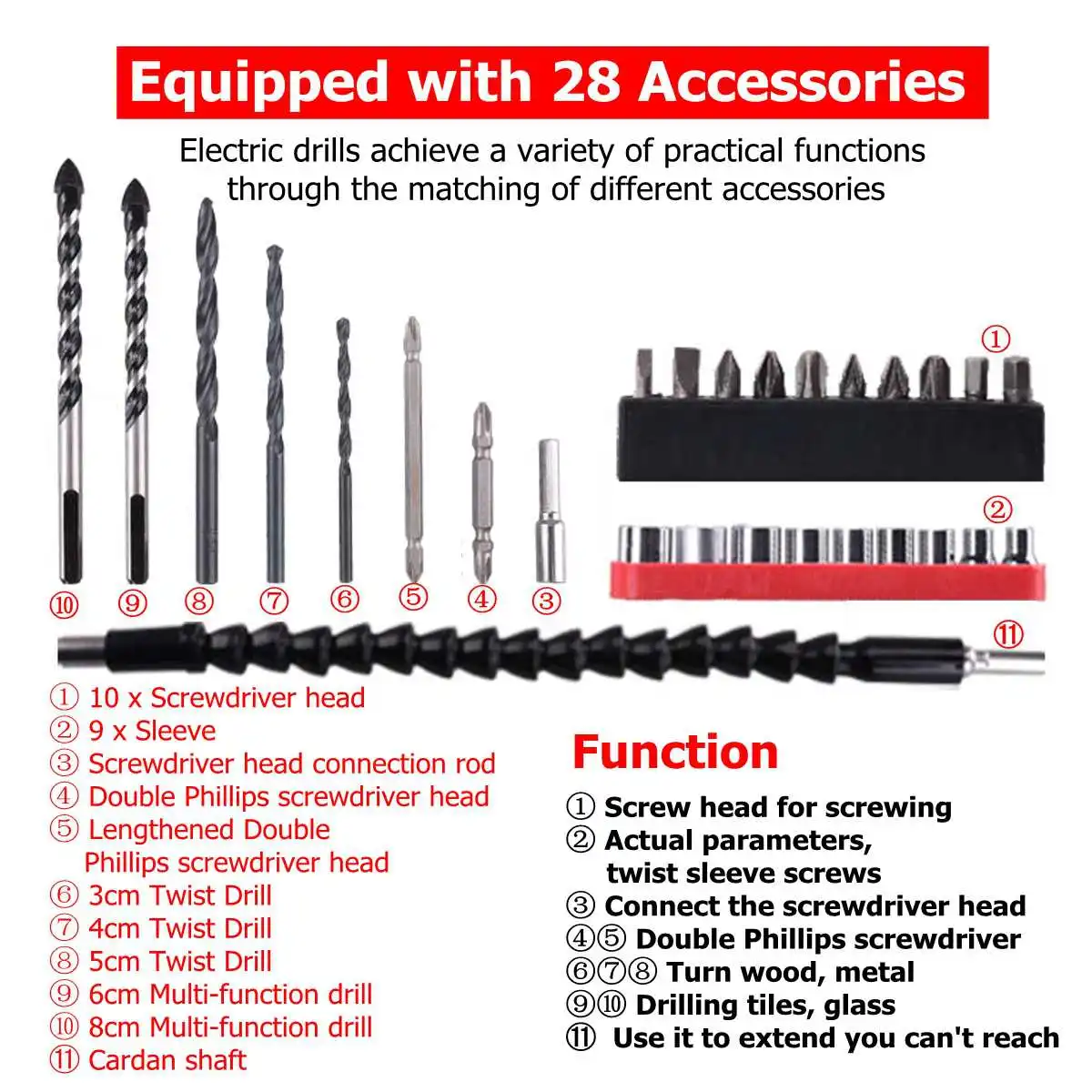 3 in 1 Cordles Brushless Electric Hammer Drill Electric Screwdriver 25+1 Torque Cordless Impact Drill
3 in 1 Cordles Brushless Electric Hammer Drill Electric Screwdriver 25+1 Torque Cordless Impact Drill