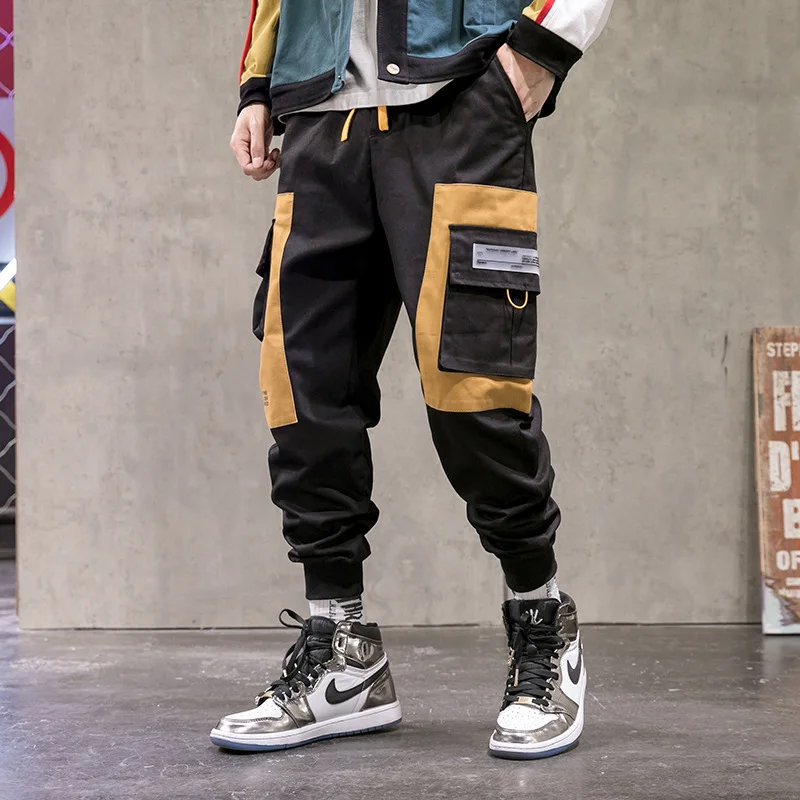 Men's Autumn Clothing Cargo Pants Big Pocket Color Matching Sports Casual Pants Multi-pocket Military Japanese Style Trousers
Men's Autumn Clothing Cargo Pants Big Pocket Color Matching Sports Casual Pants Multi-pocket Military Japanese Style Trousers