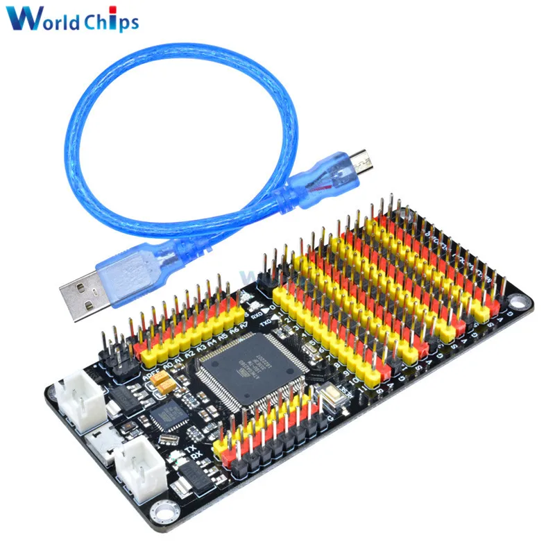 Плата программирования DM Strong Series ATMEGA16U2 ATMEGA2560, плата расширения микроконтроллера для Arduino MEGA2560 R3 с USB-кабелем
Плата программирования DM Strong Series ATMEGA16U2 ATMEGA2560, плата расширения микроконтроллера для Arduino MEGA2560 R3 с USB-кабелем