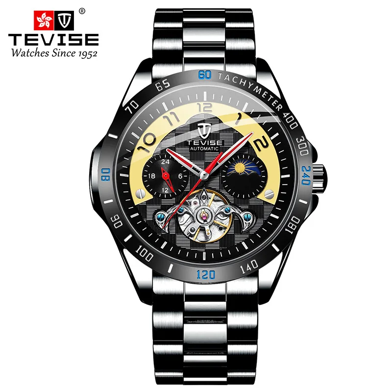 Men's Watch Top Quality Waterproof Full Automatic Mechanical Watch Hollow Out Dial Fashion Business Affairs Night Light Watch
Men's Watch Top Quality Waterproof Full Automatic Mechanical Watch Hollow Out Dial Fashion Business Affairs Night Light Watch
