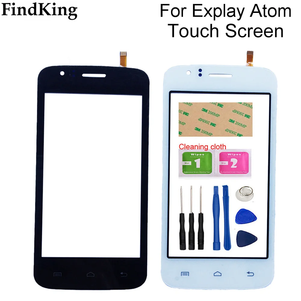 Сенсорное Переднее стекло для телефона 4 0 дюйма сенсорный экран Explay Atom объектив
