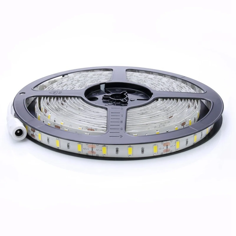 Акция! Суперъяркая гибкая светодиодная лента, 5 м, 14,4 Φ SMD 5630 300 Led s, дневной белый свет (6000-6500K светодиодный
Акция! Суперъяркая гибкая светодиодная лента, 5 м, 14,4 Φ SMD 5630 300 Led s, дневной белый свет (6000-6500K светодиодный