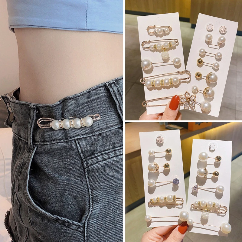 4/5/6pcs Brooch Set Big Beads Fashion Clothing Brooches for Women Pearl Lapel Pin Sweater Dress Anti-glare Pins Badge Buckle
4/5/6pcs Brooch Set Big Beads Fashion Clothing Brooches for Women Pearl Lapel Pin Sweater Dress Anti-glare Pins Badge Buckle